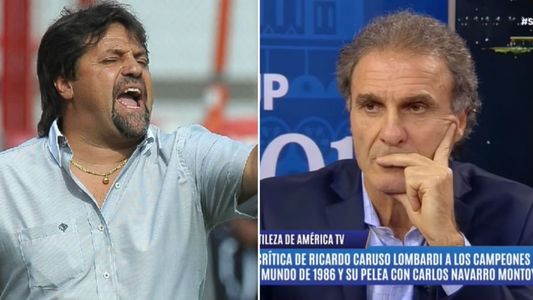 Ruggeri le contestó a Caruso: Me gusta en la cara las cosas; si vamos al barro, nos metemos y ahí te quiero ver