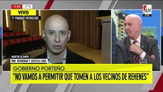 Piquete en las vías: “El paro es ilegal e irracional”