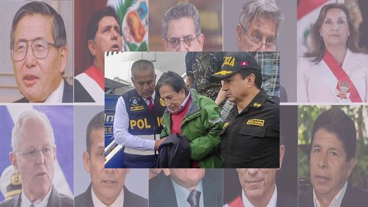 Perú | La nefasta suerte de los presidentes: de 10 mandatarios, 6 terminaron presos