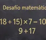 Desafío matemático: la cuenta es fácil, pero muchos cometen un error frecuente