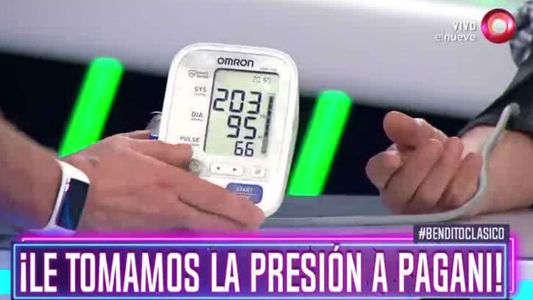 Horacio Pagani se tomó la presión al aire: cuánto le dio