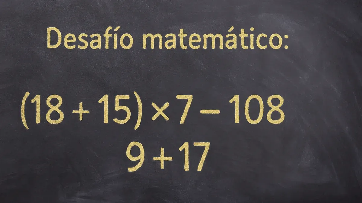La regla esencial para resolver este desafío matemático es conocido como PEMDAS (por sus siglas en inglés) o jerarquía de operaciones.