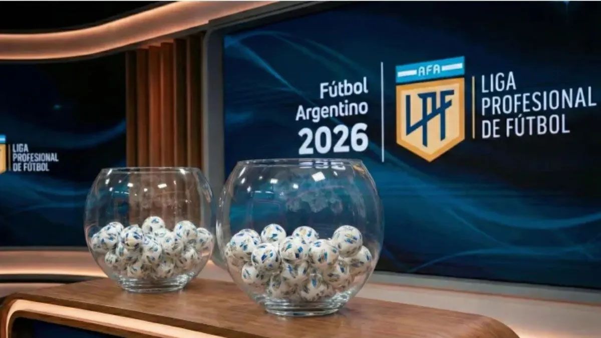 Se sorteó el Apertura y el Clausura de la Liga Profesional 2026: cómo quedaron los grupos y en qué zona están Boca y River
