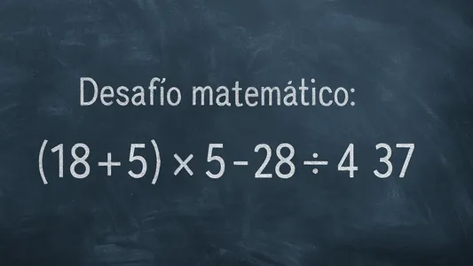 Desafío matemático: la cuenta parece fácil, pero muchos cometen un error frecuente
