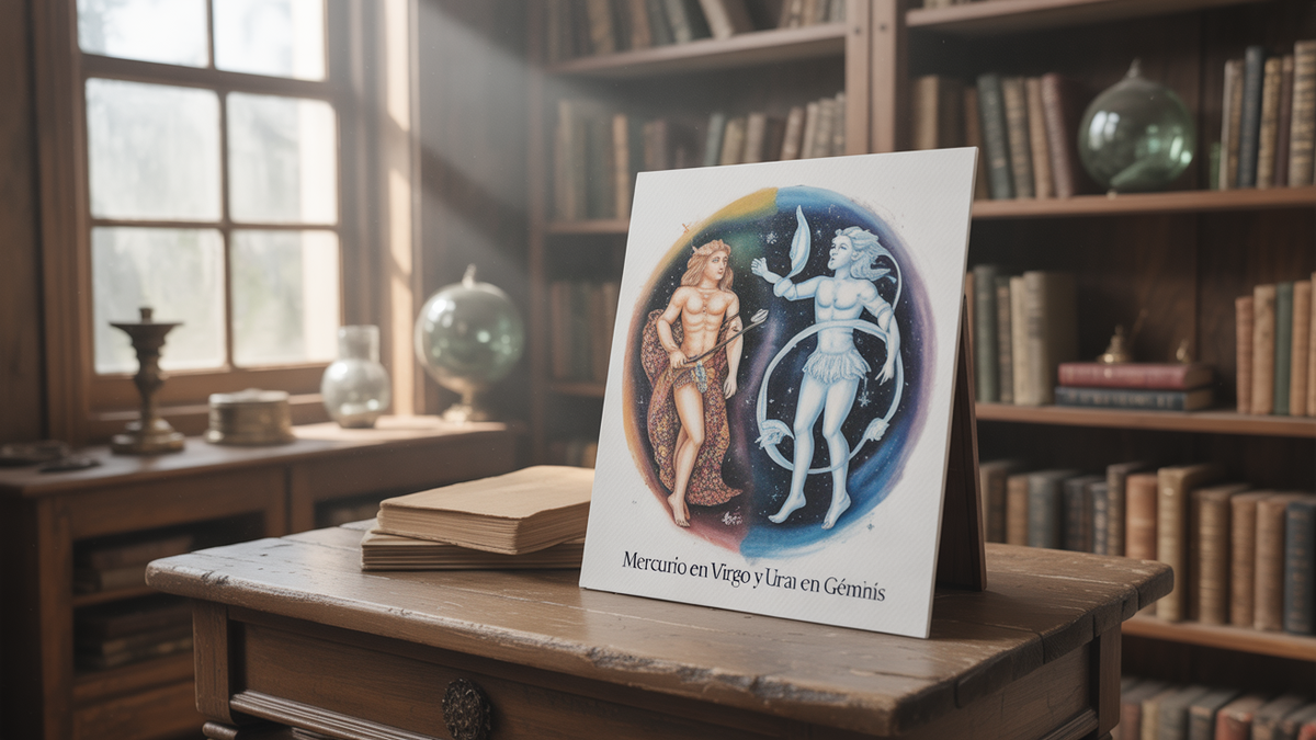 Mercurio en Virgo y Urano en Géminis: la mente pide aire y silencio. Foto: Astrología