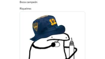 Los memes del Boca campeón: gastadas a River, Marinelli y pleitesía a Riquelme