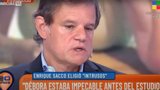 Enrique Sacco reveló en Intrusos cómo fue el último día de Débora Pérez Volpin