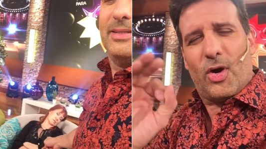 Matilda Blanco se quedó dormida en un corte y José María se encargó de escracharla