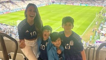 La emoción de Antonela Roccuzzo por la victoria de Argentina ante Países Bajos