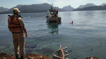Tragedia: un hombre murió ahogado en el lago Nahuel Huapi