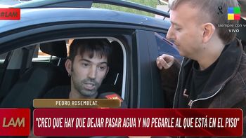 pedro rosemblat rompio el silencio y arremetio contra eial moldavsky por sus dichos sobre lali esposito