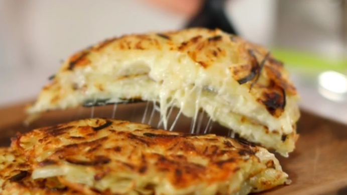 PAPAS ROSTI receta casera: CRUJIENTES POR FUERA y TIERNAS por dentro