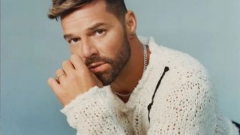 Ricky Martin, cantante. 