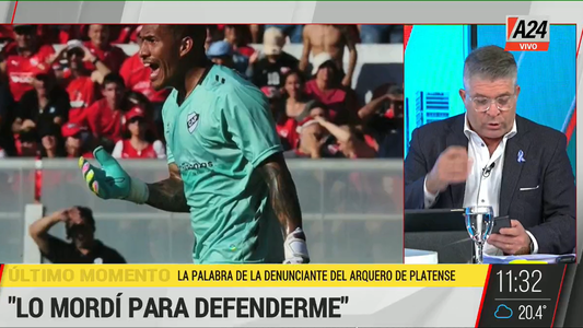 Exclusivo A24 | Habló Micaela Almeida, la joven que denunció al arquero de Platense por violencia de género