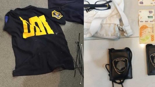 Palermo: asaltaron una financiera y detuvieron a cuatro delincuentes disfrazados de policías