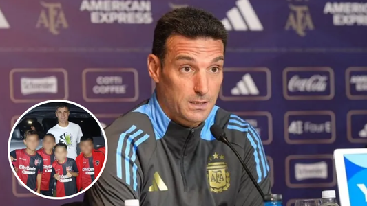 Lionel Scaloni se metió en la polémica de los niños de Newells que se fotografiaron con Malcorra: Tendría que...