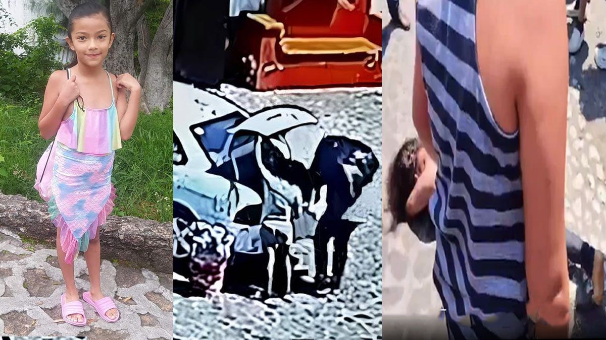 conmoción en México por el secuestro y muerte de una niña y la secuestradora asesinada por los vecinos. (Foto: captura de TV)