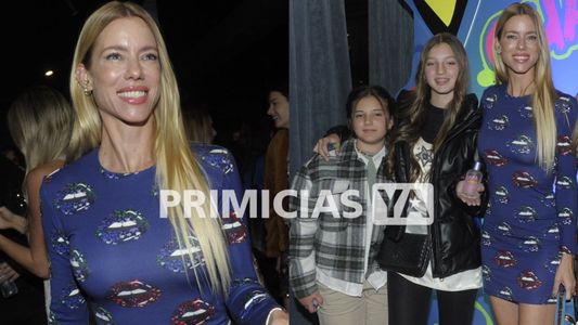La actitud de Nicole Neumann con sus dos hijas y lejos de la mayor, Indiana