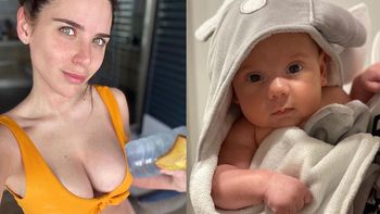 Otra reflexión fuerte de Mina Bonino sobre la maternidad: Mi hijo es perfecto