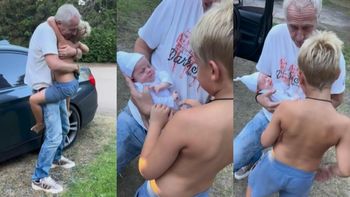 marley compartio el emotivo video del encuentro de mirko con su hermanita milenka