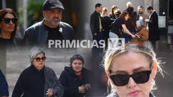 Las fotos del último adiós de Chiche Gelblung: la tristeza de su familia y los famosos