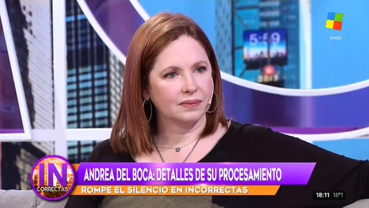 Andrea del Boca en Incorrectas: Lo que está en la causa no es lo que se dice en los medios