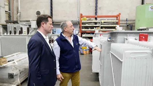 PyME metalúrgica exporta transformadores de gran tamaño