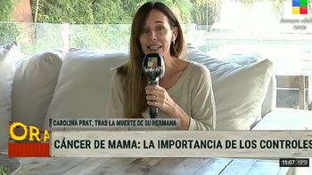 Carolina Prat habló de la muerte de su hermana: Tuvo un cáncer triple negativo, son casos muy extraños