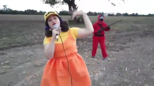 Una concejal de JxC hizo un spot con El Juego del Calamar