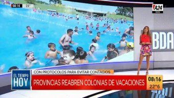 Reabren las colonias de vacaciones en las provincias bajo protocolo