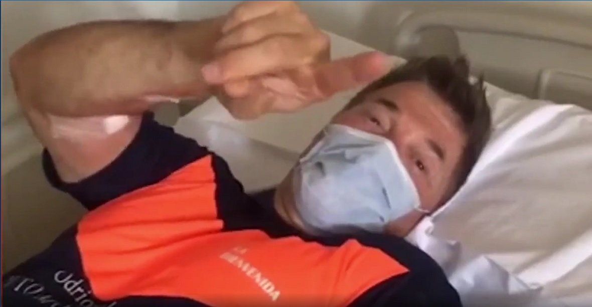 Fernando Burlando habló desde la clínica tras el accidente en un partido de polo