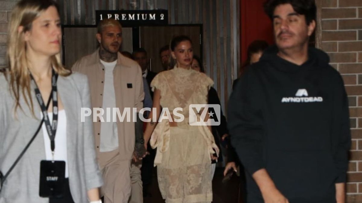 china suarez mauro icardi presentacion hija del fuego 10