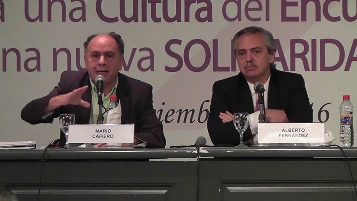 Murió mi querido amigo Mario Cafiero: el sentido mensaje de Alberto Fernández