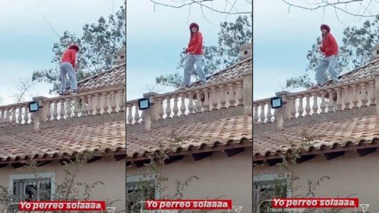 Polémica por un video de Barby Franco desafiando las alturas: Te vas a matar