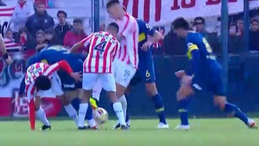 Patadón de Apaolaza a Nandez: era roja