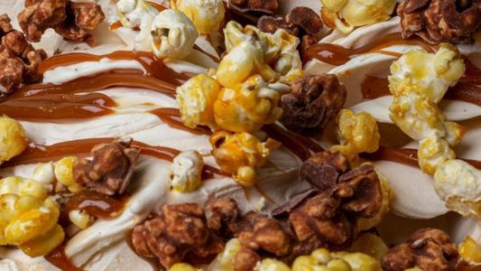 Helado con pochoclo: un sabor creado para el Día del Niño por una causa solidaria