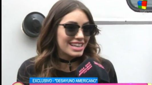 Le preguntaron a Lali por el primer viaje de amor con Mariano Martínez y ella respondió