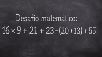 Desafío matemático: ¿podés resolverlo sin mirar antes el resultado?