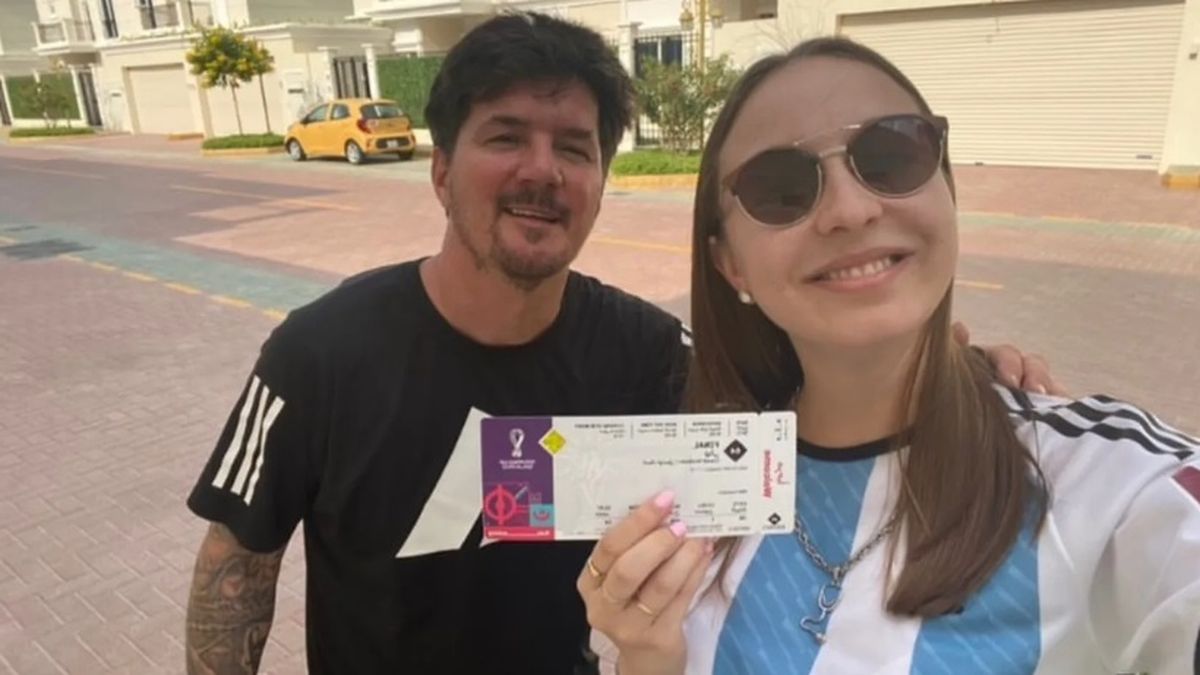 Maitena Riffel junto a Rodrigo