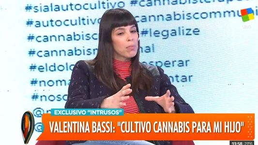 Valentina Bassi: Mi hijo tiene trastorno del sueño y le doy aceite de cannabis
