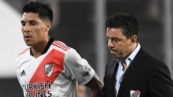 Enzo Pérez rompió el silencio y se refirió a la pelea que tuvo con Gallardo en el vestuario