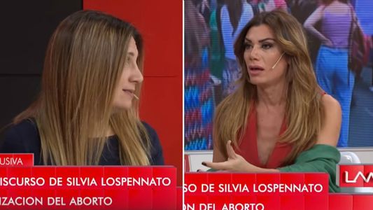 Flor de la V se quebró en vivo al hablar con una diputada que apoyó la ley de despenalización del aborto