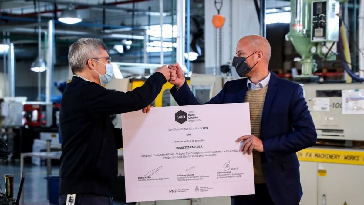 Una de las 330 PyMES premiadas fue Rasti. Su gerente de marketing