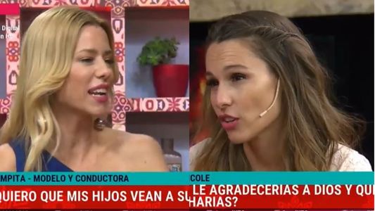 ¡Pampita y Nicole, juntas! ¿Quién le puso muqui a la jueza del Bailando?