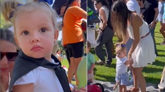 El video del emotivo comienzo de jardín de Ana, la hija de Pampita y Roberto García Moritán