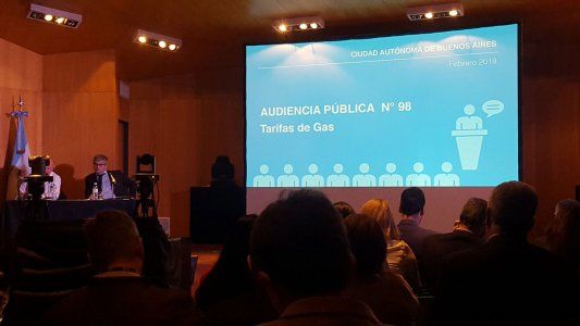 En audiencia pública, las distribuidoras piden aumentos de hasta el 35% en el gas
