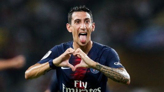 Supercopa de Francia: doblete de Di María para un nuevo título del PSG