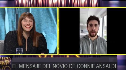 Connie Ansaldi fue sorprendida por su novio y reveló cómo la apoda él: “Me tiene agendada así desde que nos conocimos”
