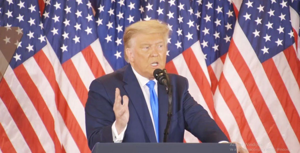 Donald Trump insiste con el fraude electoral: Si cuentan los votos legales ganamos fácil