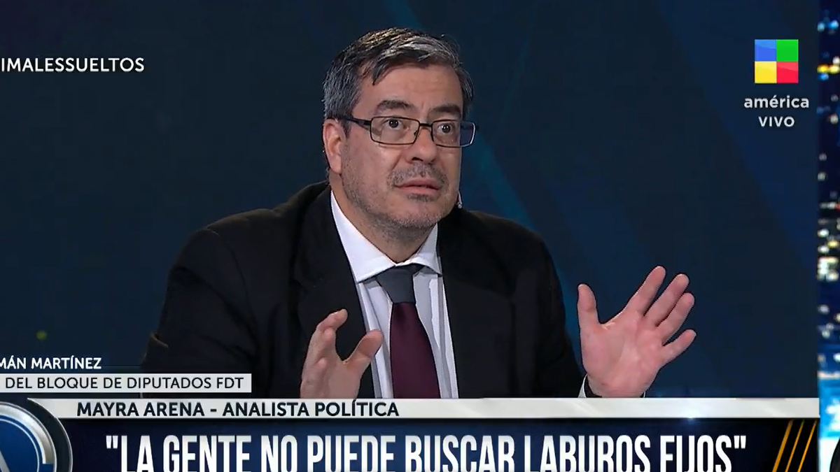 Germán Martínez Siempre, en los momentos difíciles, el peronismo le